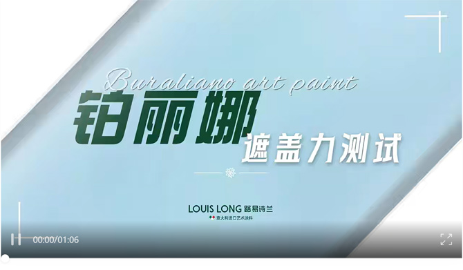 LOUIS LONG | Buraliano · 铂丽娜系列遮盖力测试